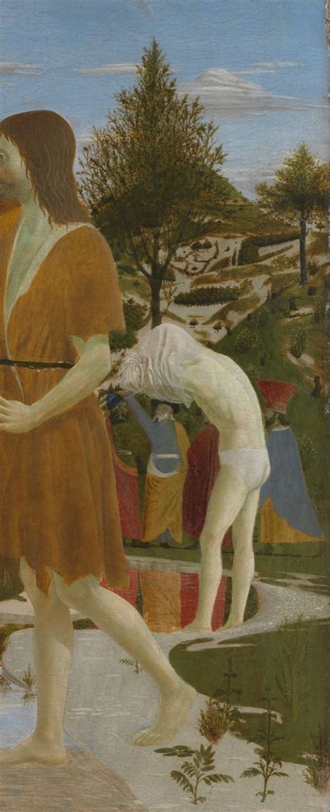 Piero Della Francesca Painting Baptism Of Christ Art
