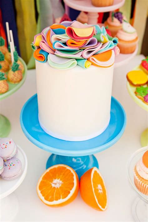 Colorful Cutie And Tutti Frutti 2nd Birthday Party Hostess With The
