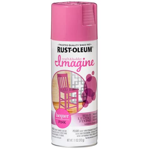 Rust Oleum Imagine 4 Pack Gloss Pink Lacquer Spray Paint Net Wt 11 Oz