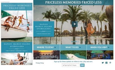 Naples Web Ad And Landing Page Campaign Everglades Marco Island Web Ads