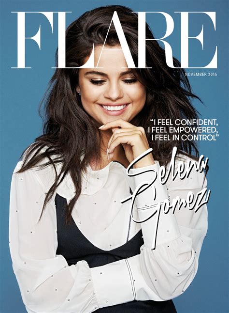 Selena Gomez Flare Magazine November 2015 Issue