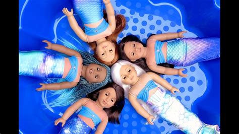 Transforming My American Girl Dolls Into Mermaids With Fin Fun Tails