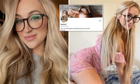 Brianna Coppage The Teacher Who Quit After Her Onlyfans Was Exposed Reveals She S Made