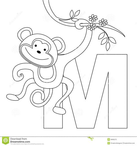 free letter m coloring-pages for preschool - Preschool Crafts