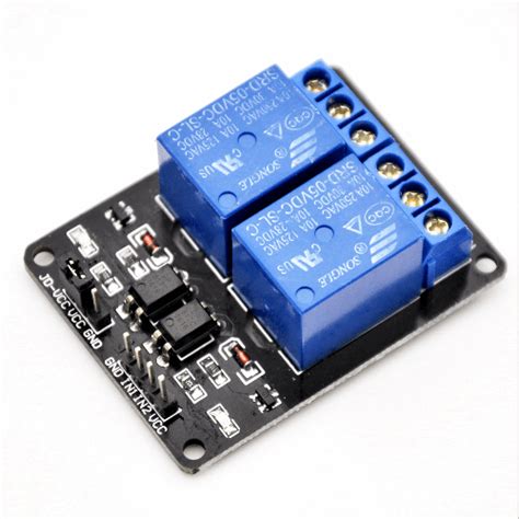 Relay Module 2 Channel Opto Isolated 5v Arduino Compatible Maker