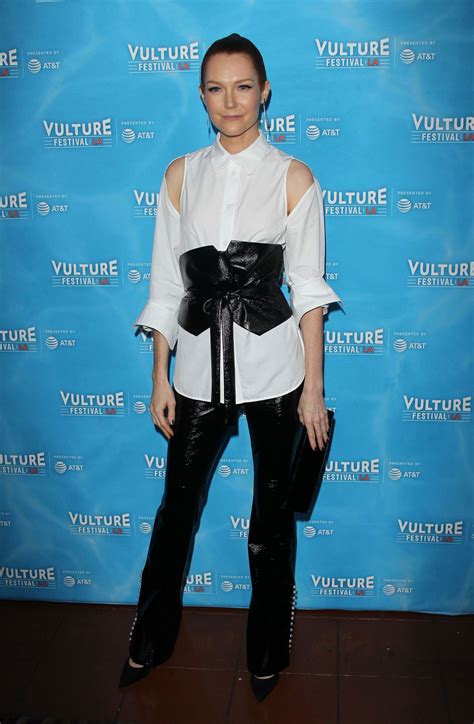 Darby Stanchfield At Scandal Panel At Vulture Festival In Los Angeles