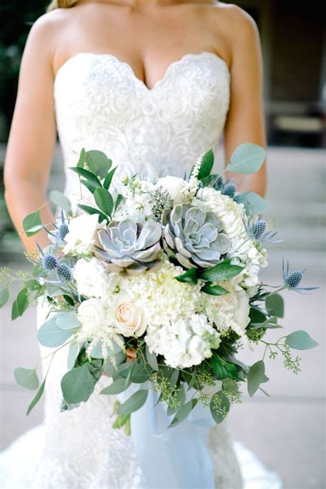 Top 20 Rustic Succulent Wedding Bouquets Roses And Rings