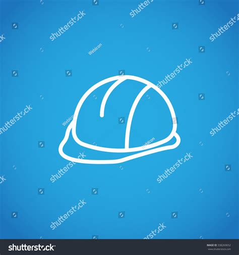 Construction Helmet Icon Stock Vector Royalty Free 338269652