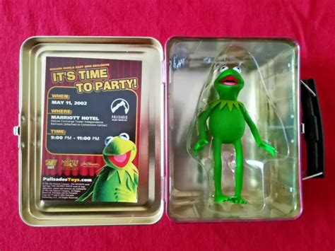 Kermit The Frog Lunch Tin Exclusive Figure Muppet Show Palisades Jim