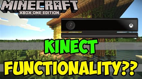 Minecraft Xbox One Kinect Usage Voice Commands And Scanning