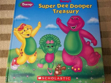Barneys Super Dee Dooper Treasury Book Story Scholastic Barney
