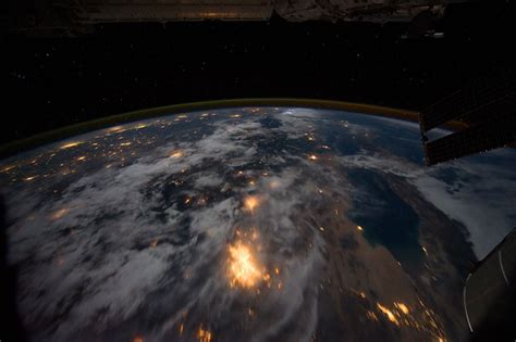 Night View California Mexicos Baja California And The Gulf Of Cortez