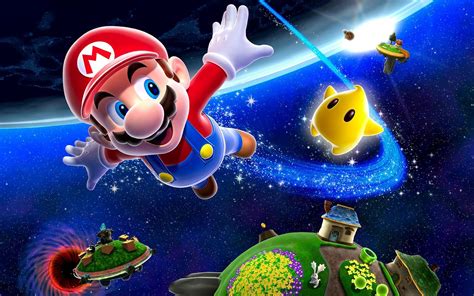🔥 Free Download S1600hd 3d Super Mario Galaxy Wallpaper Mario