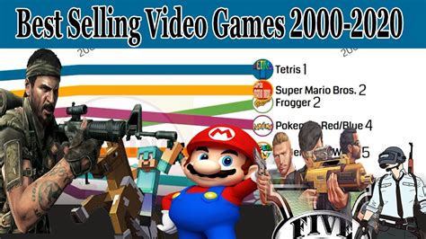 top 10 best selling video games 2000 2020 best selling game of all time best selling game