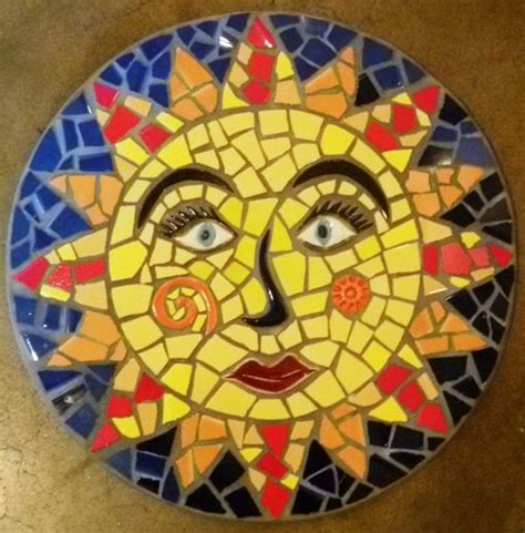 Mosaic Sun Mosaic Projects Free Mosaic Patterns