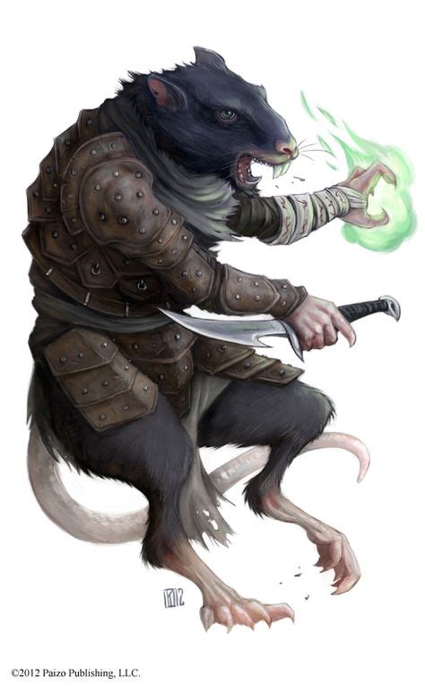29 Fantasy Ratman Or Ratfolk Ideas Fantasy Creatures Fantasy