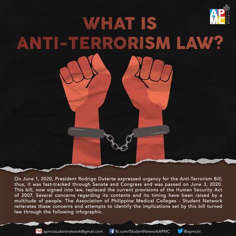 [re Anti Terrorism Law R A 11479] On July 3 2020 The Anti Terrorism Bill Was Signed Into Law
