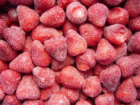 Frozen Strawberries Barfblog