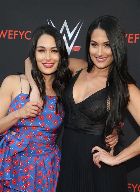 Brie And Nikki Bella At Wwe Fyc Event In Los Angeles 06062018