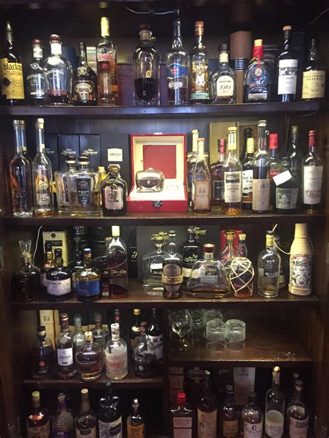 Outstanding Rum Collection At A Rare Rum Bar Rum