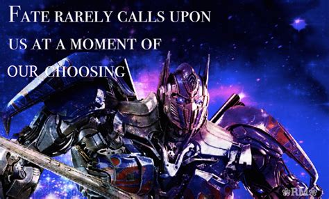 Optimus Prime Quote By Rm Arts On Deviantart