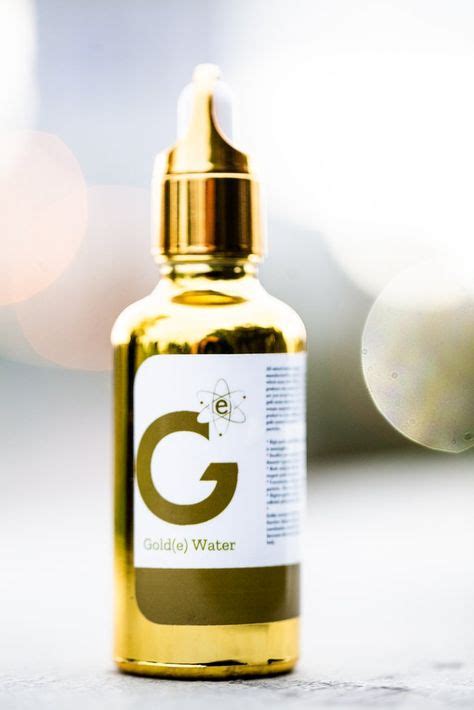 Golde Water Preorder Gold Water How To Increase Energy