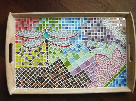 East Meets West Making A Mosaic Tray For The First Time Mosaic Tray