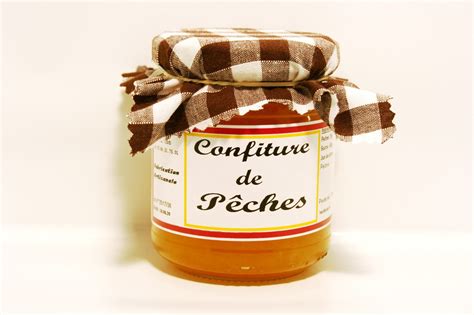 Confiture De Pêches Confitures Traditionnelles Au Comtois Courtois