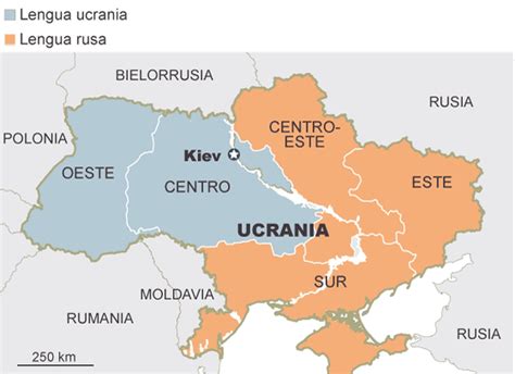 Ucrania Las Fronteras De Un País Bipolar Internacional El PaÍs