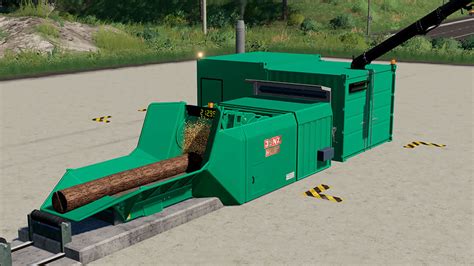 Great Fs19 Mods • Placeable Jenz Woodchipper • Yesmods