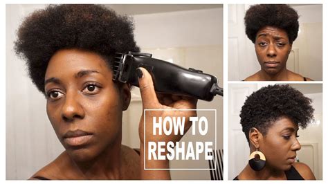 Tapered haircut for a tapered haircut, the hair is usually longer at the top and shorter on the sides and back. TUTORIAL| How to Reshape Your Tapered Cut | NATURAL HAIR ...