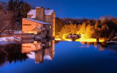 1920x1200 Lake Reflection Building Trees Wallpaper Coolwallpapersme