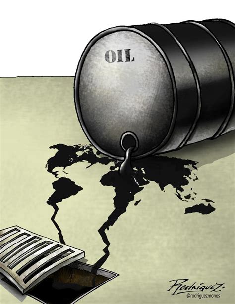 Oil Crash Cartoon Movement
