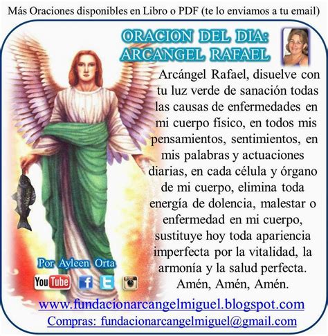 Resultado De Imagen Para Oracion A L Arcangel San Rafael Novena