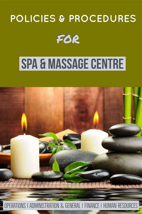 Policies And Procedures For Spa And Massage Centre Ready Made Policies And Procedures