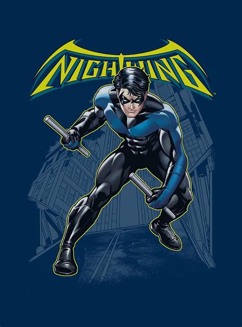 Batman Nightwing Digital Art By Brand A Pixels