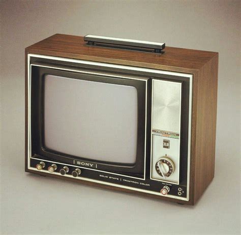 Sony Tv 1970s Tv Sony Tv Crt Tv