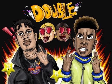 Smokepurpp And Nle Choppa Artwork By Kyle Koz Inspired By Their Song Off Of The Lost Planet Ep