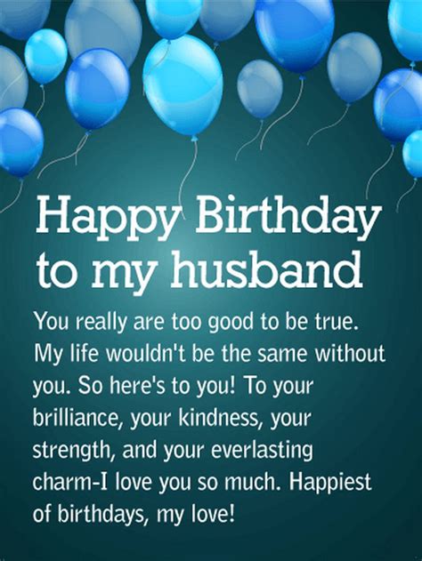 Printable Birthday Cards For Husband Printable World Holiday