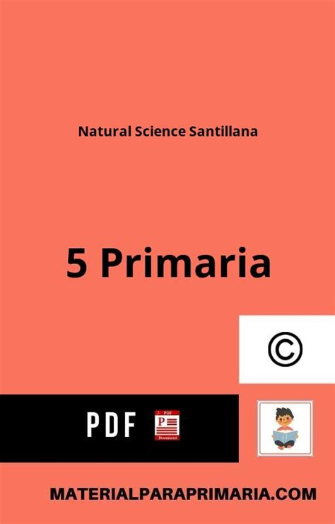 Natural Science 5 Primaria Santillana Pdf 2024