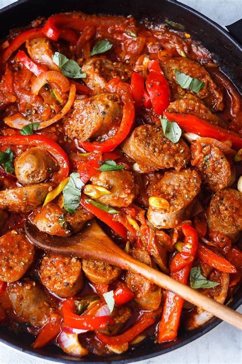Ideas include tomato risotto, sweet potato hash, a cheesy frittata, and more. Italian Sausage and Peppers Skillet | Italian sausage ...
