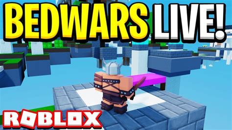 Roblox Bedwars 1v1ing Playing With Viewers Youtube