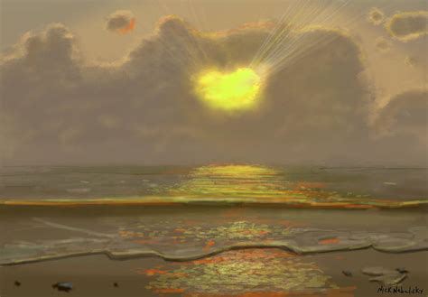 Soft Sunset Digital Art By Nicholas Nebelsky Fine Art America