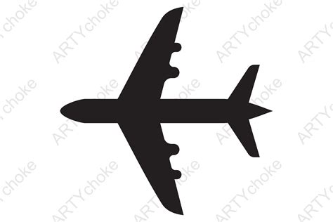 Airplane Svg File Ready For Cricut Grafica Di Artychokedesign