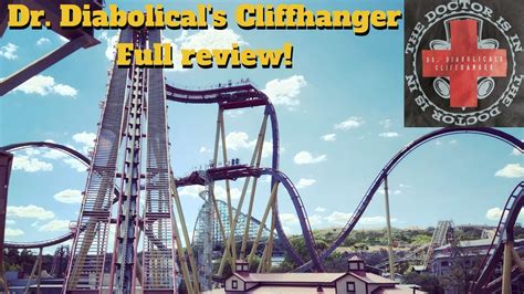 Dr Diabolical S Cliffhanger Review NEW B M Dive Coaster At Six