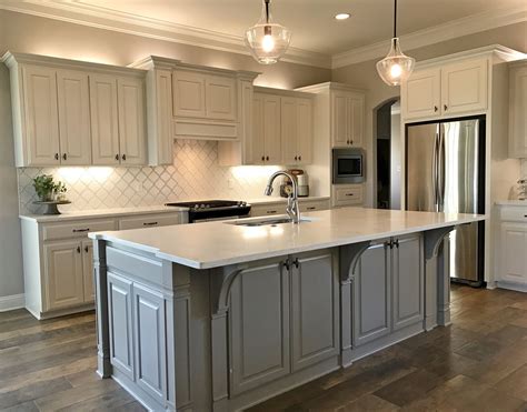 Our Farmhouse Ish Kitchen Love How The Quartz Turned Out And The
