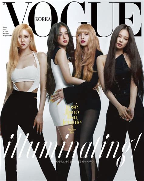 Blackpink Mostra Beleza Em Capas Da Revista Vogue Korea Popline