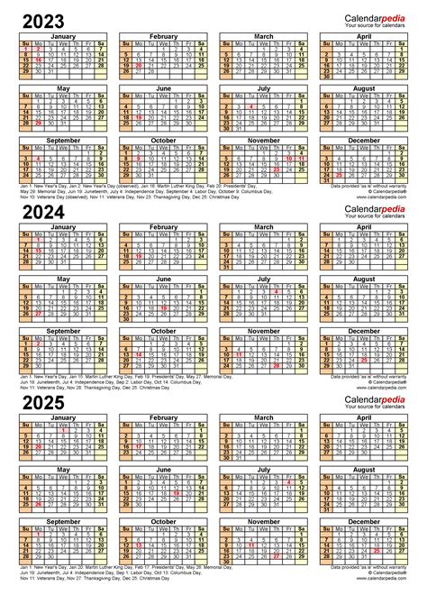 Calendar 2023 To 2025 Get Calendar 2023 Update