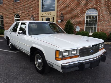 1989 Ford Ltd Crown Victoria 50l V8 1 Owner Original Miles Time