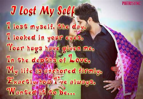 English Romantic Poem I Lost Myself For Lovers Best Romantic Love Poems